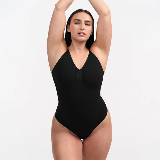 Snatched Bodysuit Black